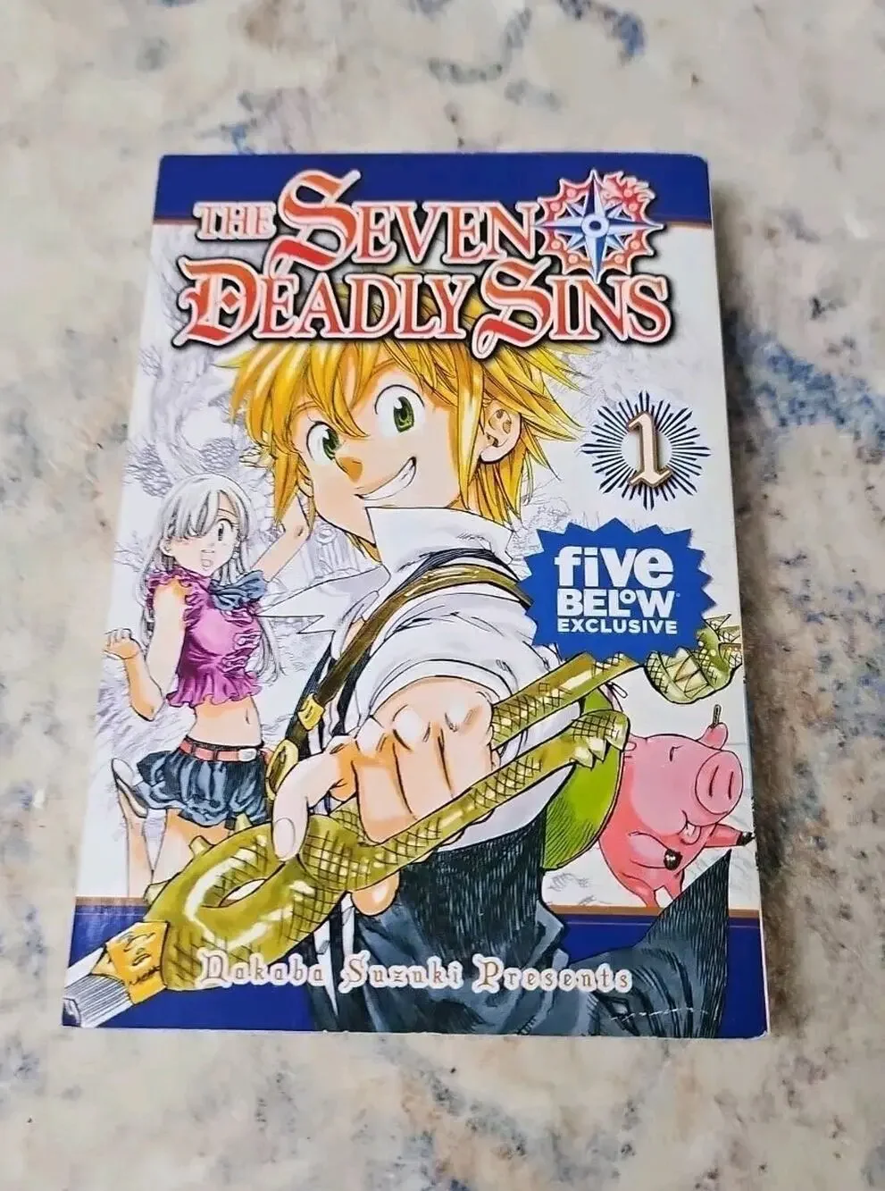 The Seven Deadly Sins Volume 1 Paperback Manga Book